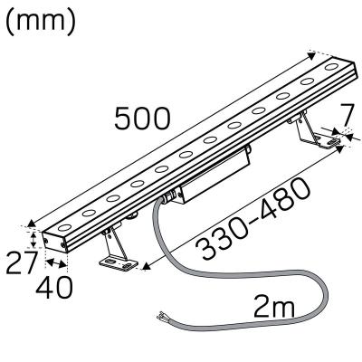 spotline3 LED-julkisivuvalo